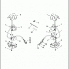FXSTS 1BLY SPRINGER SOFTAIL (2004) HANDLEBAR SWITCHES