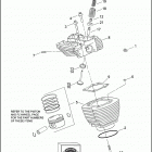FXSTS 1BLY SPRINGER SOFTAIL (2004) CYLINDERS, HEADS & VALVES - TWIN CAM 88B ™