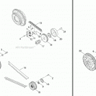 FXSTDSE2 1PHD CVO SOFTAIL DEUCE (2004) BELTS, CHAINS & SPROCKETS