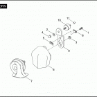 FLHTCSE 1PJE CVO ELECTRA GLIDE (2004) Клаксон