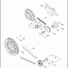 FLHTCSE 1PJE CVO ELECTRA GLIDE (2004) BELTS, CHAINS & SPROCKETS