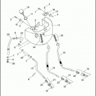 FXSTS 1BLY SPRINGER SOFTAIL (2004) OIL TANK AND LINES