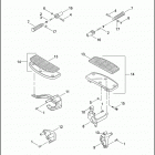 FXSTS 1BLY SPRINGER SOFTAIL (2004) FOOTRESTS & FOOTBOARDS