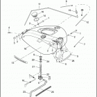 FXDP 1GKV DYNA DEFENDER (2004) Топливный бак