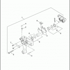 FXSTS 1BLY SPRINGER SOFTAIL (2004) Задний суппорт
