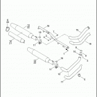 FXSTS 1BLY SPRINGER SOFTAIL (2004) EXHAUST SYSTEM - FXST / I, FLSTC / I, FXSTS / I & ...