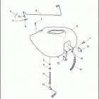 FLHTCSE 1PJE CVO ELECTRA GLIDE (2004) Топливный бак