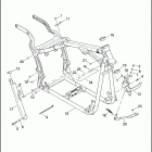FXSTS 1BLY SPRINGER SOFTAIL (2004) FRAME & JIFFY STAND