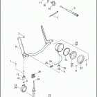 FLSTCI 1BWB HERITAGE SOFTAIL CLASSIC (2004) PASSING LAMPS & FRONT TURN SIGNALS - FLSTC / I