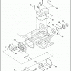 FLHTPI 1FMW ELECTRA GLIDE STANDARD POLICE (2004) TRANSMISSION BEARINGS & COVERS