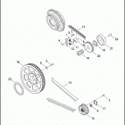 FXSTS 1BLY SPRINGER SOFTAIL (2004) BELTS, CHAINS AND SPROCKETS