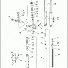 FXSTI 1BVB SOFTAIL STANDARD (2004) FRONT FORK - FXST / I & FXSTB / I