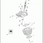 FLHTCSE 1PJE CVO ELECTRA GLIDE (2004) CYLINDERS, HEADS & VALVES - TWIN CAM 103 ™