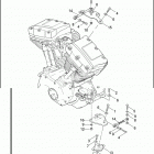 FLHTCSE 1PJE CVO ELECTRA GLIDE (2004) ENGINE MOUNTS & STABILIZER LINKS