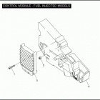 FLHTI 1FVW ELECTRA GLIDE STANDARD (2004) CONTROL MODULE - FUEL INJECTED MODELS