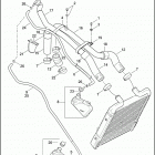 VRSCB 1HBZ VRSCB V-ROD (2004) COOLANT HOSES  /  BOTTLE