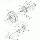 FXSTDSE2 1PHD CVO SOFTAIL DEUCE (2004) Заднее колесо