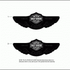 FLHTC 1DJV ELECTRA GLIDE CLASSIC (2003) FUEL TANK TRIM