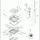 XL883 4CAM SPORTSTER 883 (2003) ROCKER ARMS, COVERS & PUSH RODS