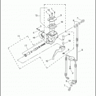 FLHTPI 1FMW ELECTRA GLIDE STANDARD POLICE (2003) FRONT BRAKE CONTROL