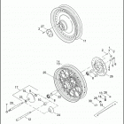FXST 1BHY SOFTAIL STANDARD (2003) Переднее колесо