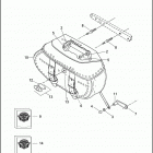 FLSTCI 1BWB HERITAGE SOFTAIL CLASSIC (2003) SADDLEBAGS - FLSTC / I
