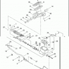 FLHRSEI2 1PGE CVO ROAD KING (2003) Тормозной цилиндр задний