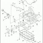 FLHTC 1DJV ELECTRA GLIDE CLASSIC (2002) TRANSMISSION HOUSING & OIL TANK