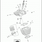 FXDP 1GKV DYNA DEFENDER (2002) CYLINDERS, HEADS & VALVES - TWIN CAM 88 ™
