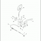 FXD 1GHV DYNA SUPER GLIDE (2003) Привод управления сцеплением