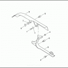 FXSTDSE 1PFD CVO SOFTAIL DEUCE (2003) REAR BELT GUARD
