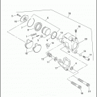 FXSTS 1BLY SPRINGER SOFTAIL (2003) FRONT BRAKE CALIPER - SPRINGER MODELS
