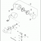 FXST 1BHY SOFTAIL STANDARD (2003) FRONT TURN SIGNALS