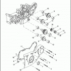 XL883 4CAM SPORTSTER 883 (2003) GEARCASE & COVER