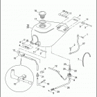 XL883 4CAM SPORTSTER 883 (2003) Топливный бак