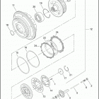 FLHTPI 1FMW ELECTRA GLIDE STANDARD POLICE (2003) Сцепление