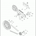 FLHTC 1DJV ELECTRA GLIDE CLASSIC (2003) BELTS, CHAINS AND SPROCKETS