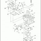 FXD 1GHV DYNA SUPER GLIDE (2003) TRANSMISSION HOUSING & OIL TANK