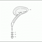FXSTDSE 1PFD CVO SOFTAIL DEUCE (2003) Зеркало