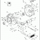 FLHRSEI2 1PGE CVO ROAD KING (2003) CRANKCASE AND ENGINE OIL FILTER & COOLER - 1690