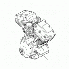 FLHTC 1DJV ELECTRA GLIDE CLASSIC (2003) COMPLETE ENGINE - TWIN CAM 88 ™