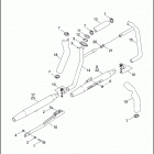 XL883 4CAM SPORTSTER 883 (2003) Глушитель