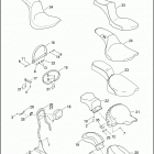 FXST 1BHY SOFTAIL STANDARD (2003) SEATS
