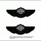 FXST 1BHY SOFTAIL STANDARD (2003) FUEL TANK TRIM