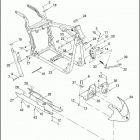 FXSTDSE 1PFD CVO SOFTAIL DEUCE (2003) FRAME & JIFFY STAND