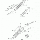 XL883 4CAM SPORTSTER 883 (2003) SHOCK ABSORBERS