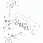 FLHRSEI2 1PGE CVO ROAD KING (2003) FRONT TURN SIGNALS & MIRRORS