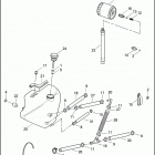 XL883 4CAM SPORTSTER 883 (2003) OIL TANK & FILTER