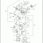 VRSCA 1HAZ VRSCA V-ROD (2003) Корпус Дросселя