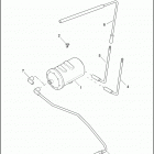 FLHTC 1DJV ELECTRA GLIDE CLASSIC (2003) CALIFORNIA EVAPORATIVE EMISSIONS COMPONENTS